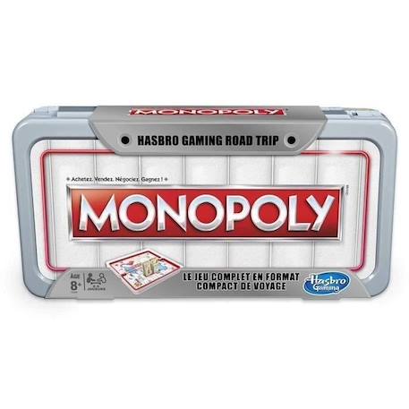 MONOPOLY - Jeu de Societe Road Trip - Jeu de voyage BLANC 3 - vertbaudet enfant 