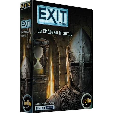 Iello - Exit Le Jeu - Le Château Interdit NOIR 1 - vertbaudet enfant 