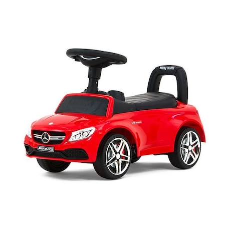 Porteur Milly Mally Mercedes AMG C63 Coupe S Rouge - Porteur et camion amusant pour bébé ROUGE 1 - vertbaudet enfant 