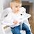 Hauck - Chaise Haute en Bois  pour bébé Évolutive Alpha + / White BLANC 3 - vertbaudet enfant 