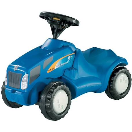 Porteur Rolly Toys New Holland T6010 - Pour Enfant de 18 mois à 2 ans - Bleu BLEU 1 - vertbaudet enfant 