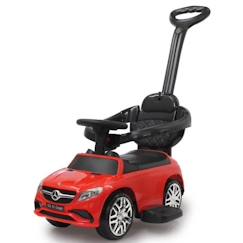 Porteur Mercedes GLE63 - Jamara - Rouge - 3 en 1 - Barre de poussée amovible - Dispositif anti-bascule  - vertbaudet enfant