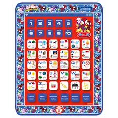 Jouet-Jeux vidéos et multimédia-Tablette Éducative Bilingue SpiderMan (FR-EN) - LEXIBOOK - 7" - Bleu - Enfant - 5 modes d'apprentissage