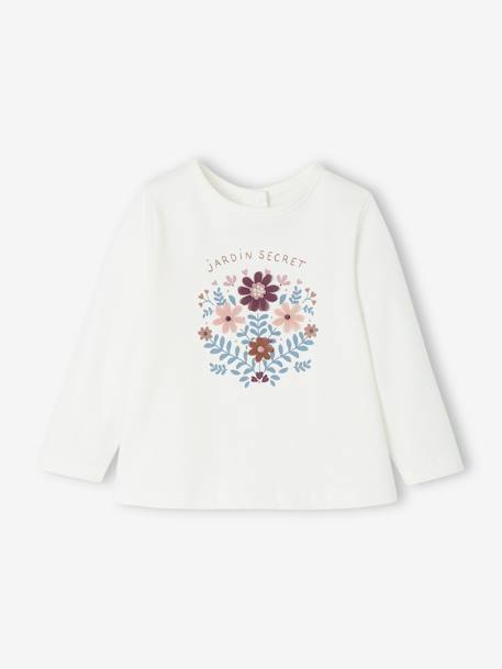 Bébé-T-shirt, sous-pull-T-shirt "Jardin secret" bébé collection Noël