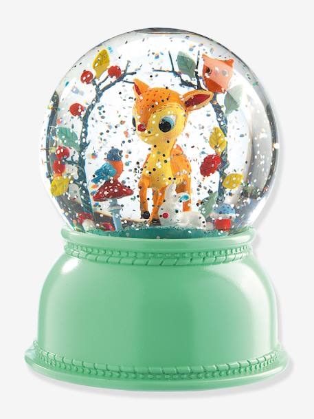 Veilleuse Boule à Neige Faon - vert 2 - vertbaudet enfant 