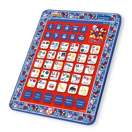 Tablette Éducative Bilingue SpiderMan (FR-EN) - LEXIBOOK - 7