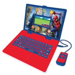 Ordinateur éducatif bilingue Spider-Man – 130 activités (Français-Anglais) avec écran couleurs  - vertbaudet enfant