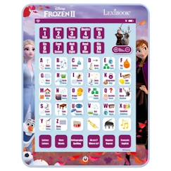 Jouet-Jeux vidéos et multimédia-Multimédia-Tablette Éducative Bilingue la Reine des Neiges (FR-EN)