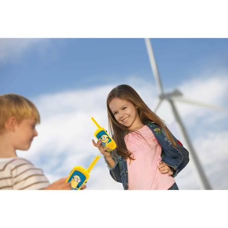 Kit d’aventurier avec Talkie-Walkies portée 120m Les Minions JAUNE 3 - vertbaudet enfant 