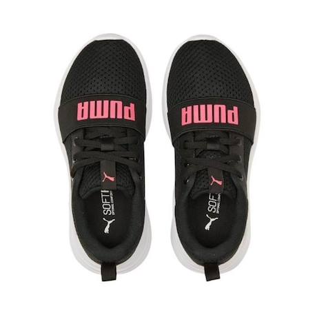 Chaussures PUMA Wired Run PS Noir - Mixte/Enfant NOIR 2 - vertbaudet enfant 