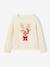 Coffret Noël fille pull jacquard et accessoire écru+rose pâle 7 - vertbaudet enfant 