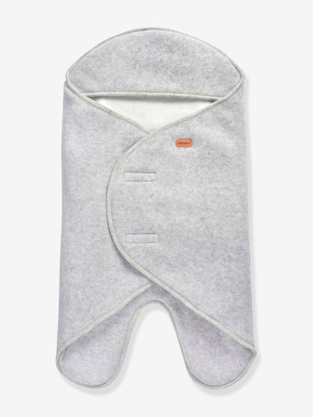Couverture Babynomade double polaire Dusty rose+Heather grey+vert sauge 6 - vertbaudet enfant 