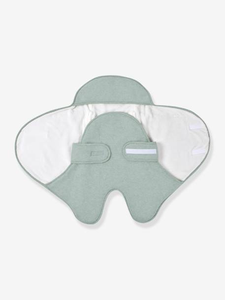 Couverture Babynomade double polaire Dusty rose+Heather grey+vert sauge 13 - vertbaudet enfant 
