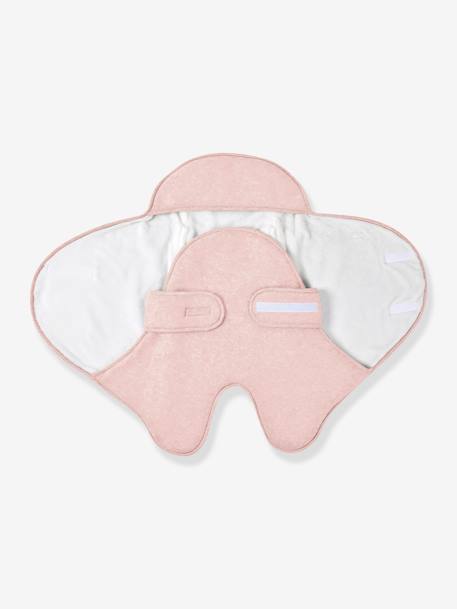 Couverture Babynomade double polaire Dusty rose+Heather grey+vert sauge 2 - vertbaudet enfant 