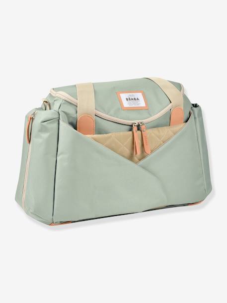 Sac à langer Sydney II beige imprimé+vert sauge 10 - vertbaudet enfant 