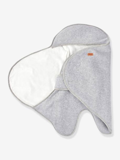 Couverture Babynomade double polaire Dusty rose+Heather grey+vert sauge 7 - vertbaudet enfant 