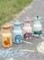 Gourde inox rose+sable+vert 12 - vertbaudet enfant 