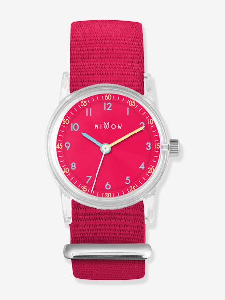 Montre enfant Et'Tic framboise+vert 1 - vertbaudet enfant 
