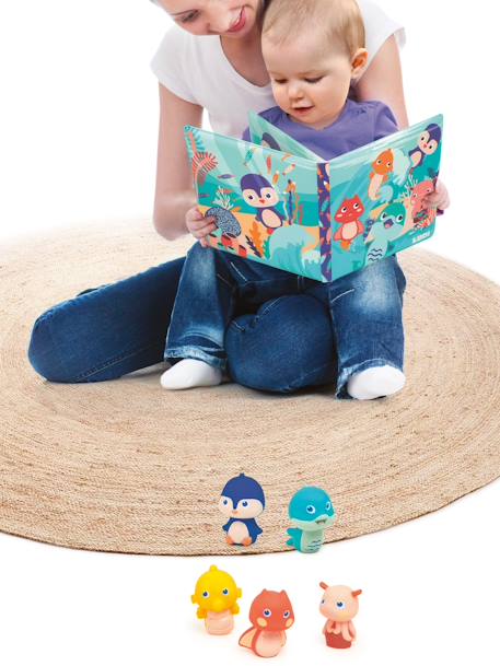 Livre Pupets Mer - bleu 1 - vertbaudet enfant 