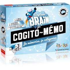 Jouet-Jeux éducatifs-Lire, écrire, compter et heure-MAESTRO - Captain Brain - 430517 - Cogito Memo - Je mémorise, Je catégorise - 3 à 103 ans