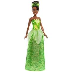 Jouet-Poupons et poupées-Poupées mannequins et accessoires-Poupée Tiana - Disney Princess - Tenue verte scintillante - 3 ans et +