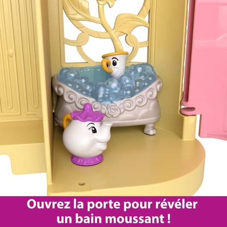 Princesse Disney  - Coffret Histoire Chateau De Belle - Mini Univers - 3 Ans Et + ROSE 6 - vertbaudet enfant 