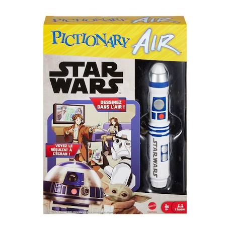 Pictionary - Pictionary Air Star Wars - Jeux De Société - 8 Ans Et + BLANC 1 - vertbaudet enfant 