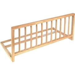 Chambre et rangement-NIDALYS -Barrière de lit bois naturel 90 cm - Norme BS