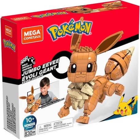 Mega Construx - Pokémon - Evoli Géant - jouet de construction - 7 ans et + MARRON 5 - vertbaudet enfant 