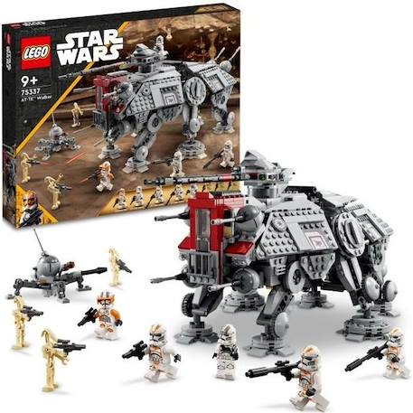 LEGO 75337 Star Wars Le Marcheur AT-TE, Jouet, Figurines Droïdes de Combat, Clone Trooper, La Revanche des Sith, Enfants Dès 9 Ans GRIS 1 - vertbaudet enfant 