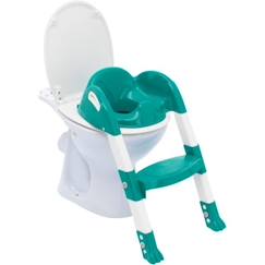 Puériculture-Toilette de bébé-Propreté et change-THERMOBABY Reducteur de wc kiddyloo® - Vert emeraude