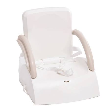 Rehausseur de chaise enfant 2 en 1 THERMOBABY YEEHOP - 6-18 mois - Harnais sécurité 3 points - Tablette amovible - Marron glacé MARRON 3 - vertbaudet enfant 