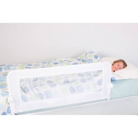Barrière de lit Dreambaby Maggie  - lits encastrés et aux lits plats- Mesurant 110 cm de large et 50 cm de haut BLANC 6 - vertbaudet enfant 