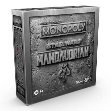 MONOPOLY - édition Star Wars The Mandalorian - Jeu de plateau - protéger L'Enfant (« bébé Yoda ») GRIS 5 - vertbaudet enfant 