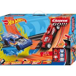 Circuit électrique Hot Wheels 4,9m - Carrera GO!!! - 2 voitures - Looping et tremplin  - vertbaudet enfant