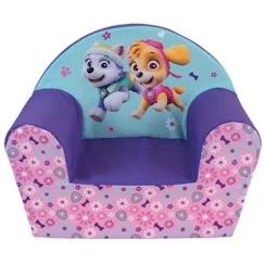 Chambre et rangement-Chambre-Chaise, tabouret, fauteuil-Fauteuil-PAT PATROUILLE Fille fauteuil club en mousse pour enfant