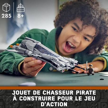 LEGO® Star Wars 75346 Le Chasseur Pirate, Jouet avec Minifigurines Pilote et Vane, Le Mandalorien BLANC 3 - vertbaudet enfant 