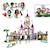 LEGO 43205 Disney Princess Aventures Épiques dans le Château, Jouet Ariel, Vaiana et Raiponce, Figurines Animaux, Enfants Dès 6 Ans BLANC 2 - vertbaudet enfant 