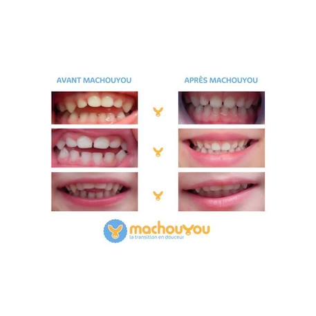 Machouyou Dispositif 1ères dents couleur - Orange ORANGE 3 - vertbaudet enfant 