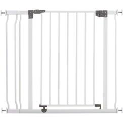 Puériculture-Dreambaby barrière de sécurité et extensionLiberty s'adapte à des ouvertures comprises entre 84 et 90 cm de largeur Blanc