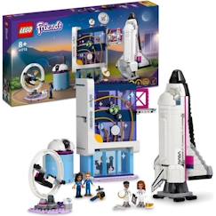 -LEGO 41713 Friends L’Académie de l’Espace d’Olivia, Jouet sur l'Espace, avec Fusée et Simulateur, Cadeau Enfants Dès 8 Ans