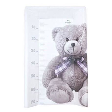 Plan à langer DOMIVA Little Bear - PVC - Matelas intégré - Blanc/Gris - 50 x 80 cm BLANC 1 - vertbaudet enfant 