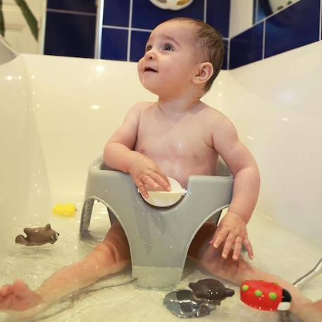 THERMOBABY Anneau de bain enfant AQUAFUN Gris - Jouet blanc GRIS 5 - vertbaudet enfant 