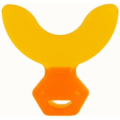 Machouyou Dispositif 1ères dents couleur - Orange ORANGE 4 - vertbaudet enfant 