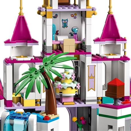 LEGO 43205 Disney Princess Aventures Épiques dans le Château, Jouet Ariel, Vaiana et Raiponce, Figurines Animaux, Enfants Dès 6 Ans BLANC 4 - vertbaudet enfant 