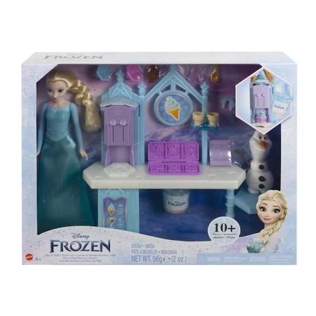 Princesse Disney - Reine Des Neiges - Elsa & Olaf Douceurs Givrees   - Poupées Mannequins - 4 Ans Et + BLANC 2 - vertbaudet enfant 