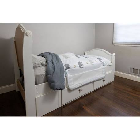 Barrière de lit Dreambaby Maggie  - lits encastrés et aux lits plats- Mesurant 110 cm de large et 50 cm de haut BLANC 5 - vertbaudet enfant 