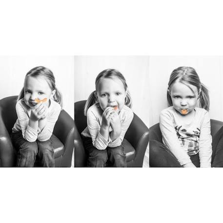 Machouyou Dispositif 1ères dents couleur - Orange ORANGE 2 - vertbaudet enfant 