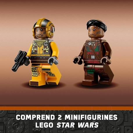 LEGO® Star Wars 75346 Le Chasseur Pirate, Jouet avec Minifigurines Pilote et Vane, Le Mandalorien BLANC 6 - vertbaudet enfant 