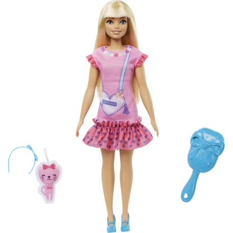 Barbie - Ma Première Barbie Blonde - Poupée - 3 Ans Et + BLANC 1 - vertbaudet enfant 